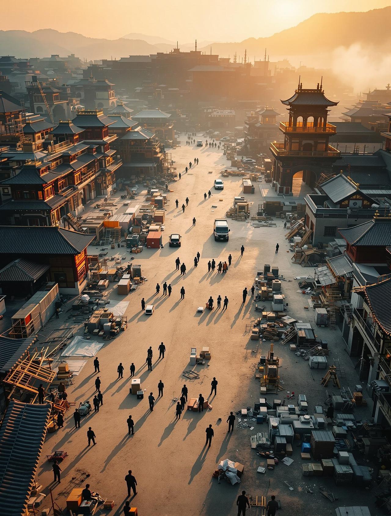 草影院影视基地全景